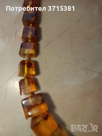 Кехлибарена огърлица, колие, снимка 5 - Колиета, медальони, синджири - 51945405