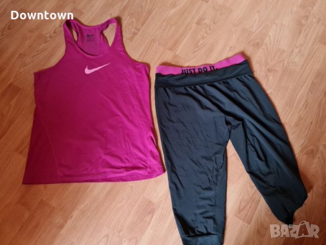 NIKE dry fit комплект#екип от 3/4 панталон-потур и потник, снимка 11 - Спортни екипи - 34188341