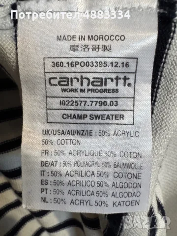 Carhartt Champ Sweater., снимка 4 - Блузи - 56178573