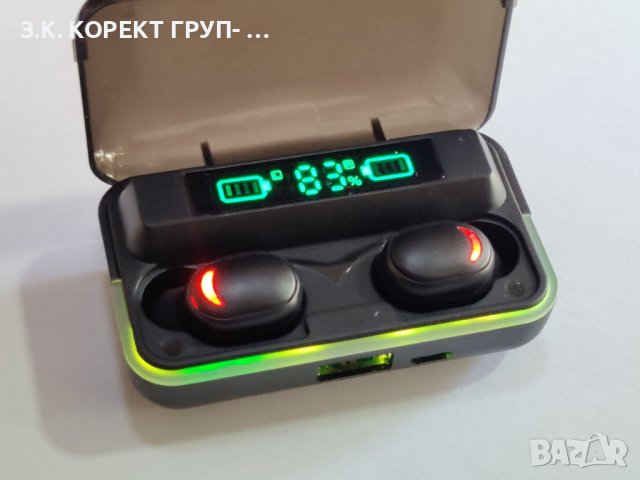 Безжични слушалки E10 МiPods V5.3 с LED дисплей