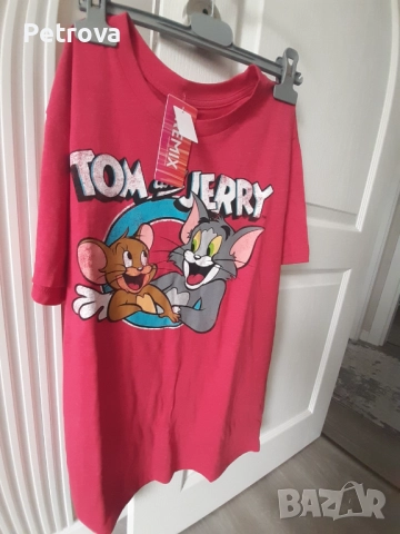 Нова тениска Tom&Jerry размер M, унисекс