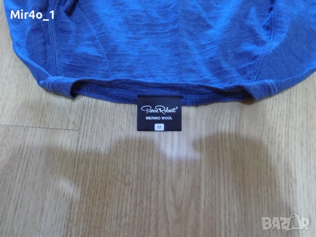 тениска pierre robert merino wool потник блуза фанела мъжка оригинална планина туризъм спортна M, снимка 4 - Тениски - 51415521