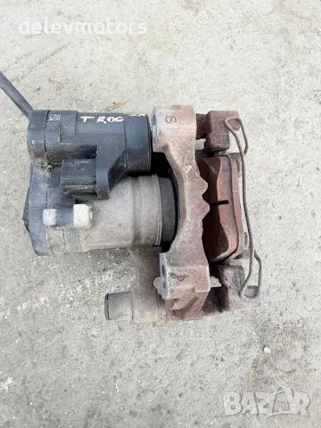 5Q0615406EE заден десен спирачен апарат с електрическа ръчна спирачка за Volkswagen T-Roc 2.0 TDI, снимка 2 - Части - 56112284