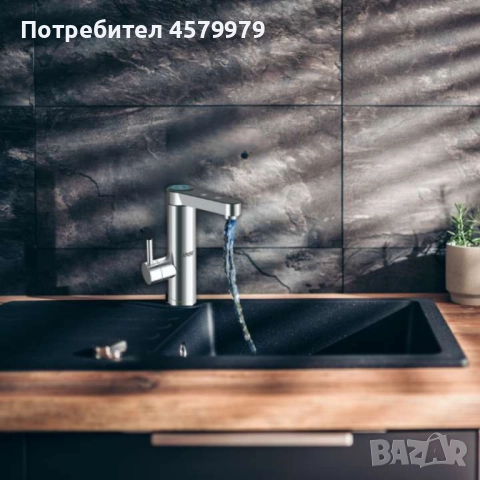 Нагревател за вода, за плот, 3300W, c дисплей, Инокс, снимка 5 - Бойлери - 51681340