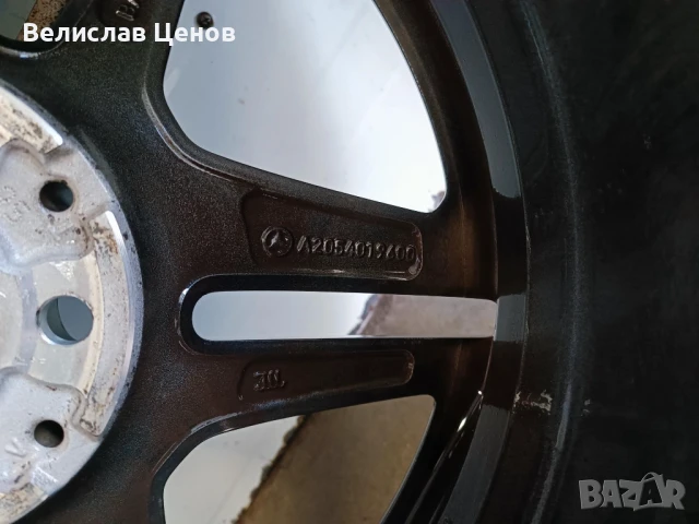 Оригинални джанти за Мерцедес C- class W205 AMG sport, снимка 8 - Гуми и джанти - 50442859