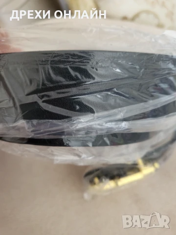 Черен колан по модел на Ralph Lauren , снимка 3 - Колани - 51116519