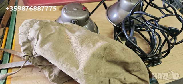 Военни Лампи Гдр соц Ретро Фенери Война военен армия уред , снимка 3 - Антикварни и старинни предмети - 48934277