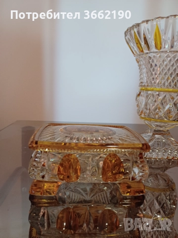 Кристални предмети за декорация, снимка 3 - Декорация за дома - 52909378