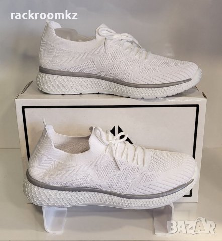 Дамски обувки с мрежичка в бял цват модел: 2185-2 white, снимка 1