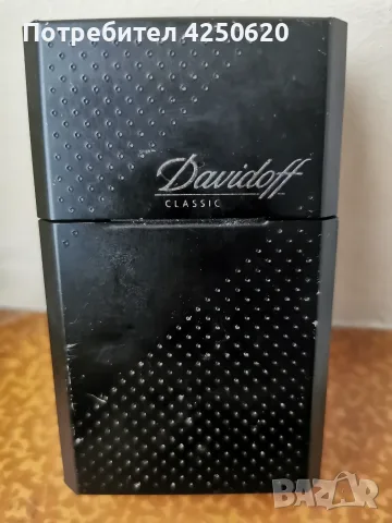  Цигарена табакера метална на Davidoff /алуминиева, снимка 2 - Табакери - 56246334