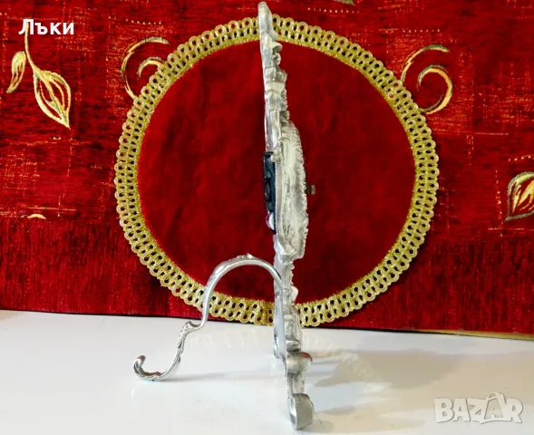 Калаен настолен часовник Kienzle,каминен часовник,барок. , снимка 6 - Антикварни и старинни предмети - 55824785