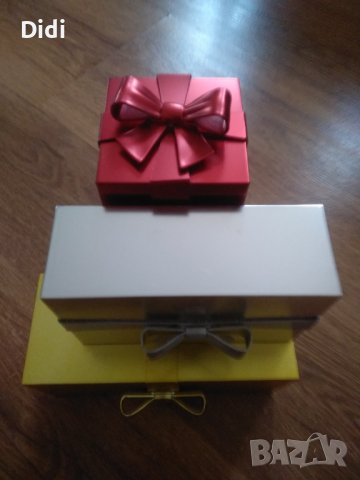 Коледни кутийки подаръци декорация , снимка 4 - Декорация за дома - 38874702