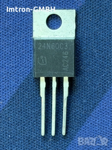  Power Transistor SPP24N60C3 униполарен  650 V / 0.16 Ω /  24.3 A