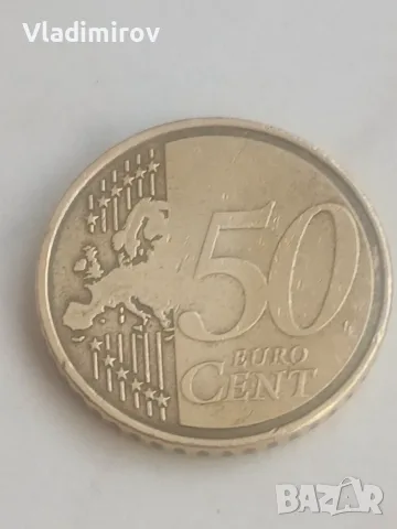 50 евроцента Малта 2008г, снимка 2 - Нумизматика и бонистика - 56099927