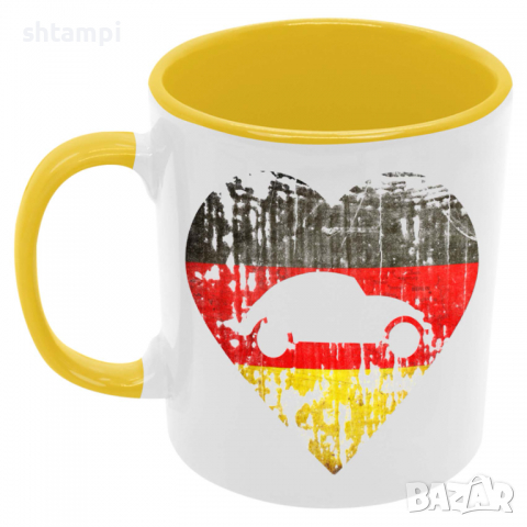 Чаша Heart VW, снимка 7 - Чаши - 36138394