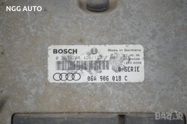 Компютър Двигател BOSCH 0 261 204 126/127, 06A 906 018 C, 0-Serie, снимка 5 - Части - 39758731