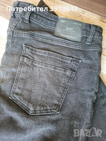 Мъжки черни дънки, снимка 4 - Дънки - 49345751