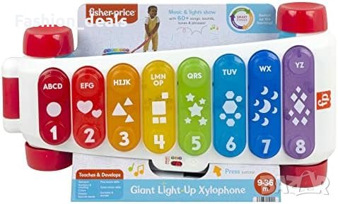 Нова Музикална обучаваща играчка бебета и малки деца Fisher-Price HPY98, снимка 6 - Музикални играчки - 41901968