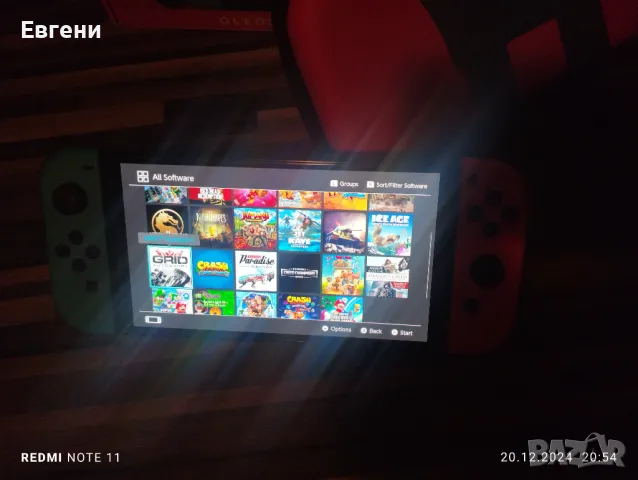 Nintendo Switch OLED с много игри, снимка 4 - Nintendo конзоли - 48420201