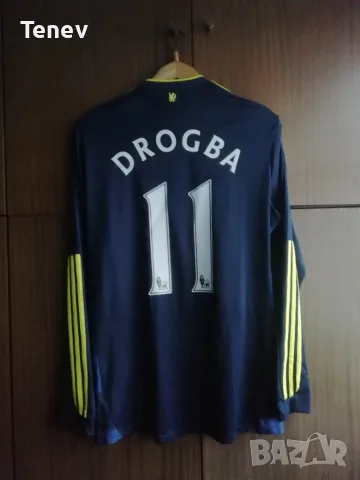 Chelsea Drogba Adidas 2009/2010 оригинална тениска фланелка екип Дрогба Челси 