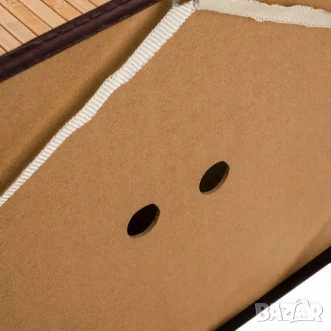 Бамбуков кош за пране с две отделения, снимка 5 - Други стоки за дома - 47996504