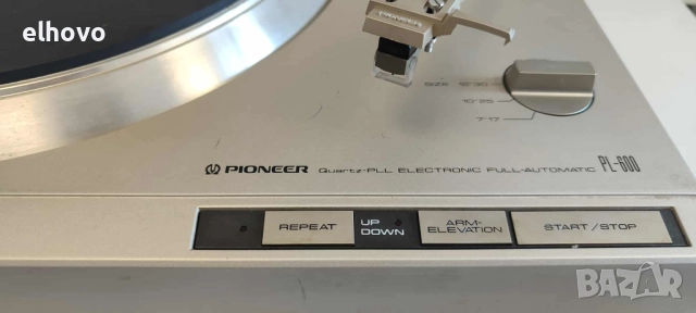 Грамофон Pioneer PL-600, снимка 4 - Грамофони - 52221156