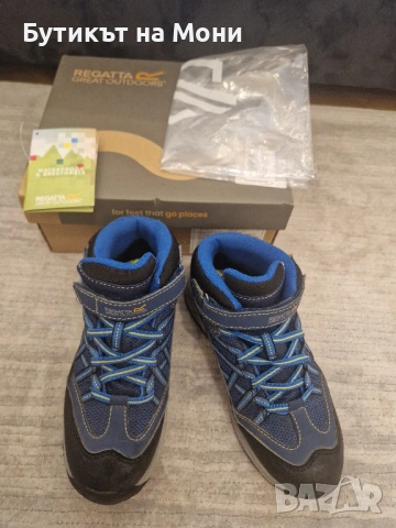 Продавам детски туристически обувки Regatta, снимка 2 - Детски боти и ботуши - 53854891