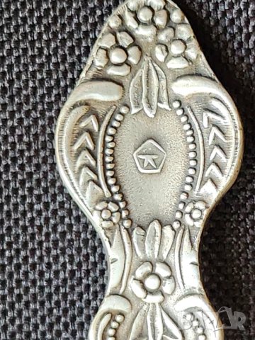 прибори от мелхиор, от мод."Троянда"= "Роза", от СССР, отделни редки бройки - лопатка, виличка, лъжи, снимка 12 - Прибори за хранене, готвене и сервиране - 37687206