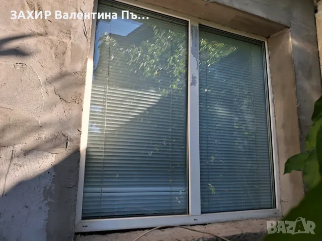 PVC неотваряем прозорец със щори, снимка 2 - Дограми - 56292720