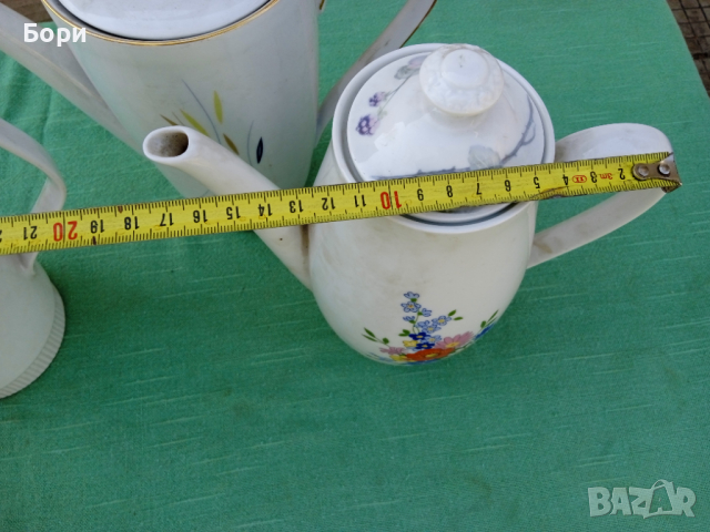 Стари немски порцеланови чайници, снимка 9 - Аксесоари за кухня - 36224357