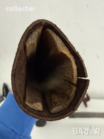 Автентичен османски / балкански ятаган / острие / каракулак. №7714, снимка 10 - Антикварни и старинни предмети - 52737922