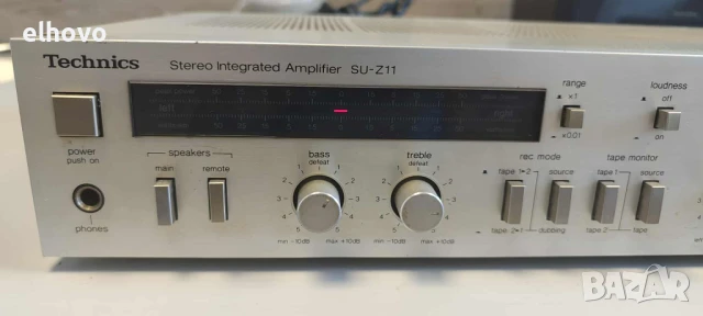 Стерео усилвател Technics SU-Z11, снимка 9 - Ресийвъри, усилватели, смесителни пултове - 51189202
