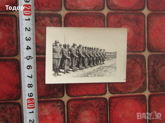 Картичка снимка немски войник 3 райх а6, снимка 2 - Колекции - 36108216