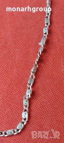 Сребърна верижка , снимка 3 - Колиета, медальони, синджири - 42306075