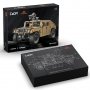Конструктор Lego CADA Военен Джип Humvee 1:8 Моторизиран 3935ч. 53см, снимка 8