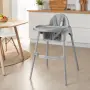 Детско столче за хранене, сиво, снимка 4
