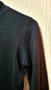 Черен пуловер с поло яка, снимка 4