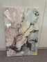 🎨 Абстрактна картина 60x90 см – нежни пастелни тонове, нова, снимка 1