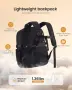 Дамска раница за лаптоп 15.6″ 25L лека, черна LOVEVOOK, снимка 2