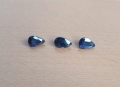 Естествени Сапфири Дълбоко сини Deep Blue 0.7 карата, снимка 6