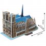 CubicFun 3D Пъзел NOTRE DAME DE PARIS C717, снимка 2