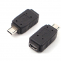 Конвертор usb mini to micro, снимка 1 - USB кабели - 36437823