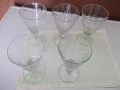 Лот от 5 бр. кристални чаши, снимка 3