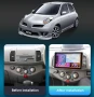Мултимедия, Двоен дин, Nissan, March, Micra K12, Андроид, Навигация, Нисан, Дин плеър екран Android, снимка 3