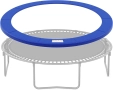 Предпазно покривало за батут, трамплин 365см SONGMICS, снимка 4