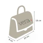 VERA "Fage" - Луксозна Италианска Чанта от Естествена Кожа, снимка 2