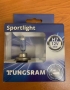 Комплект халогенни крушки Tungsram Sportlight H7 12V 55W +50%, снимка 1