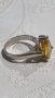 Дамски сребърен пръстен със естествен султанит, снимка 5