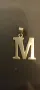 сребърна буква М, снимка 1