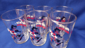 Детски комплект стъклени чаши, вода, безалкохолно с щампа, снимка 1 - Колекции - 44530897
